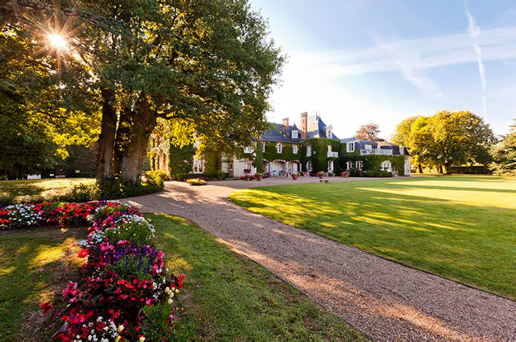 Les Hauts De Loire Relais & Chateaux Onzain Exterior foto